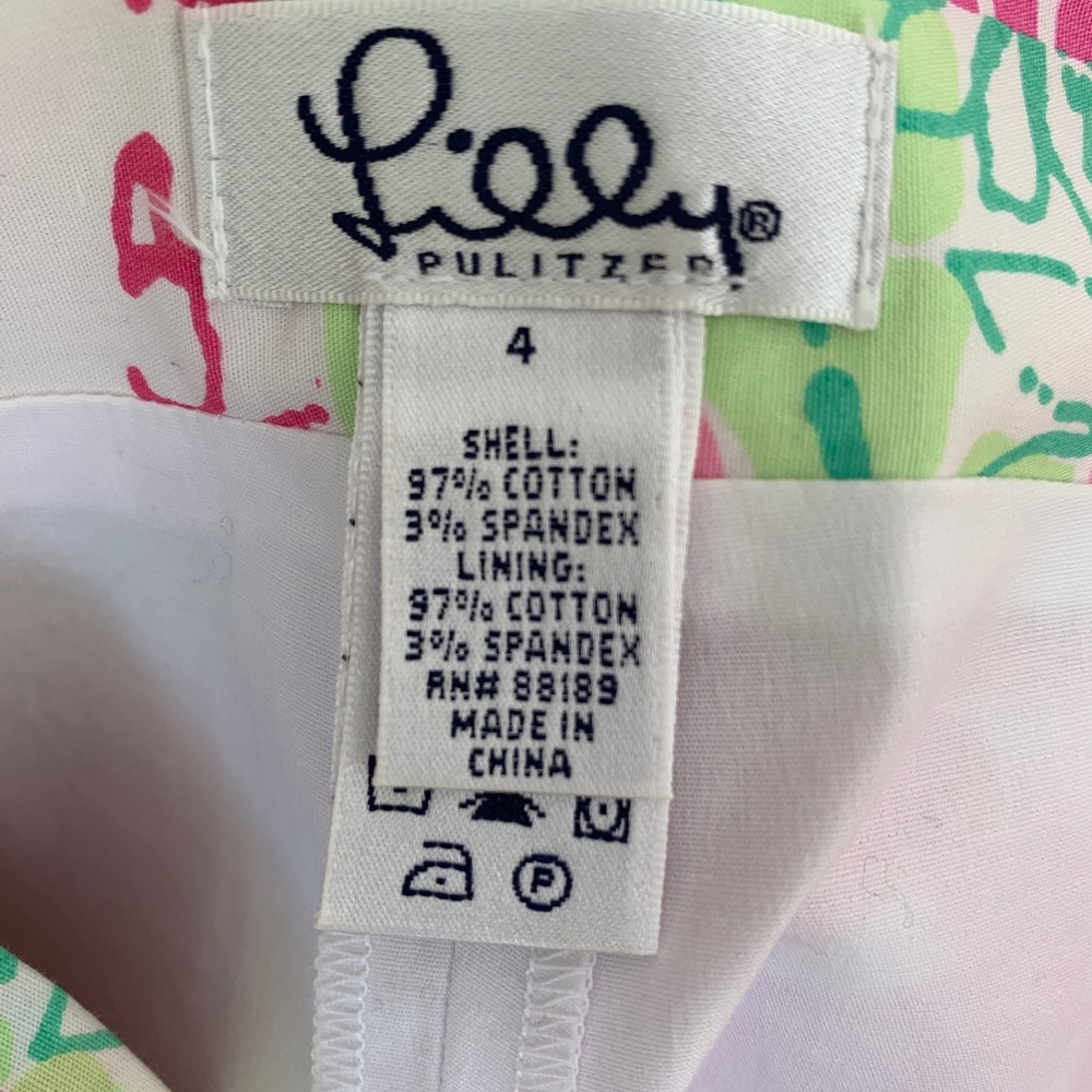 Lilly Pulitzer | Patchwork Pattern Skort - image 7